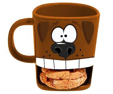dog biscuit mug