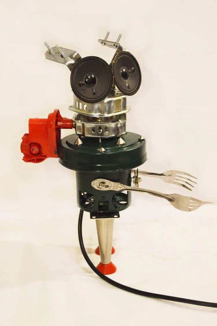 fork robot lamp