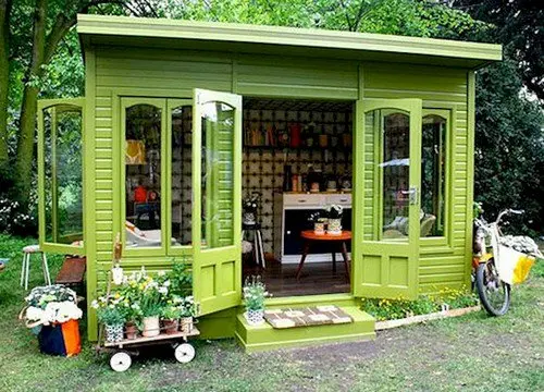 green shed