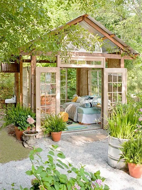 greenery shed