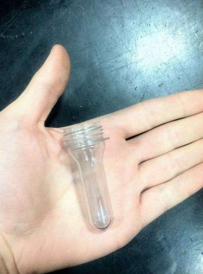 hand water bottle