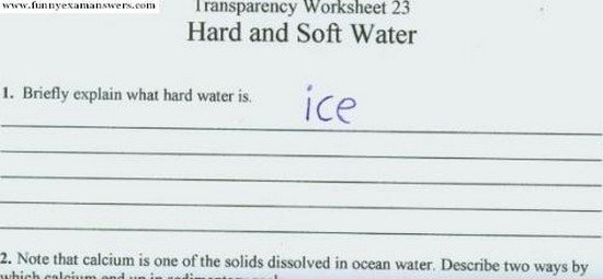 hard water ice