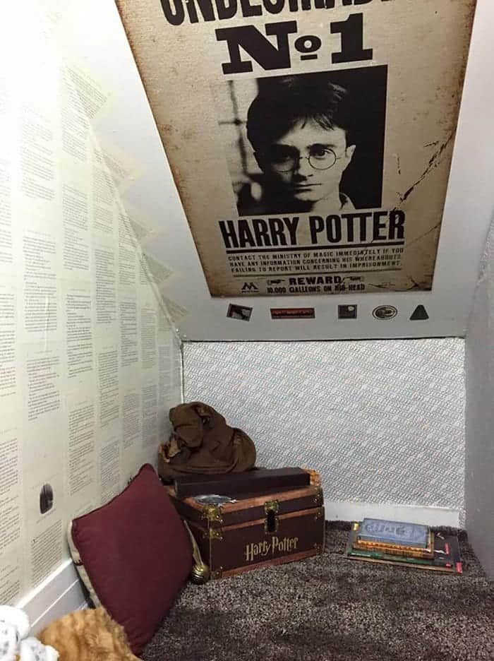 harry potter stuff cupboard