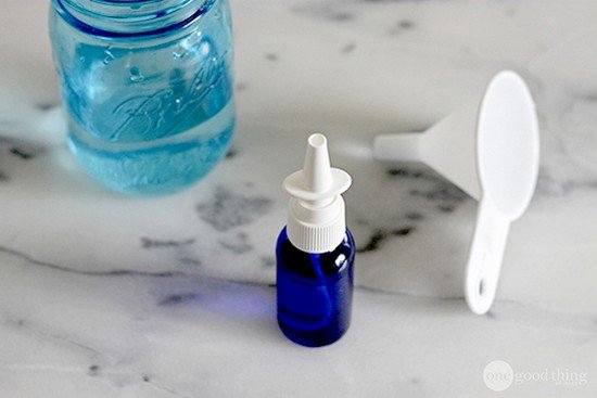 homemade saline solution