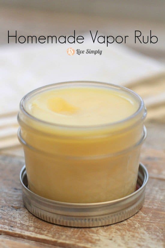 homemade vapor rub