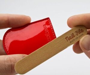ice lolly nail file red