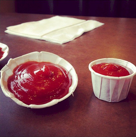 ketchup holders