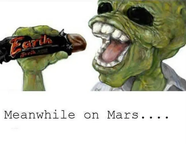 meanwhile on mars