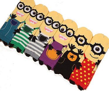 minion socks pack