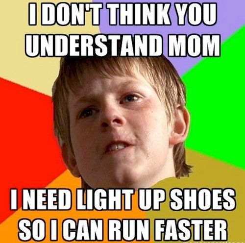 need light up shoes