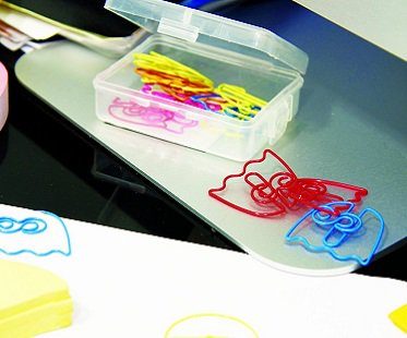 pac-man paper clips