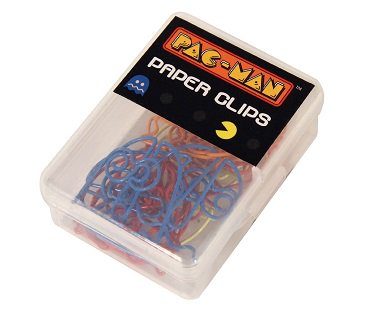 pac-man paper clips box
