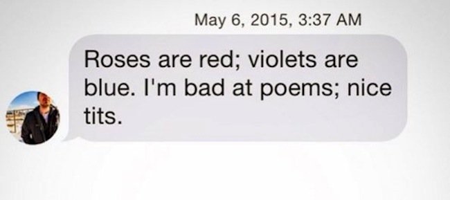 roses are red violets are blue im bad a poems 