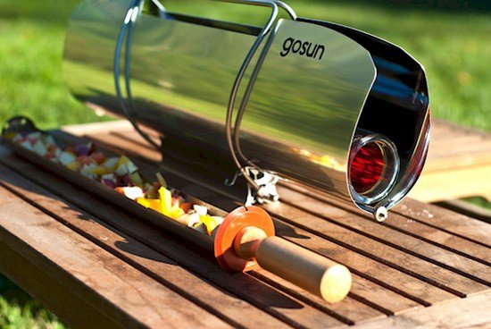 solar powered outdoor stove