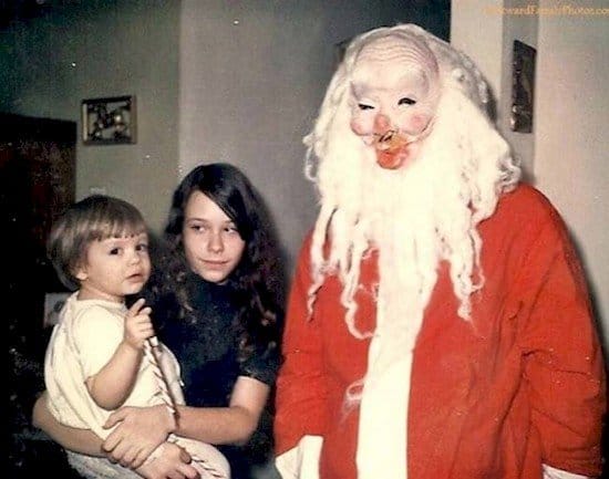 terrifying santa