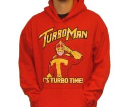 turbo man hoodie
