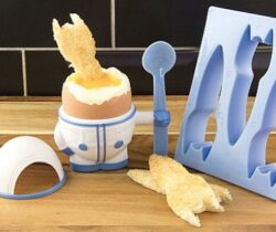 Astronaut Egg Cup And Toast Cutter