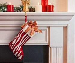 Bacon Christmas Stocking