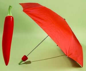Chilli Pepper Umbrella red