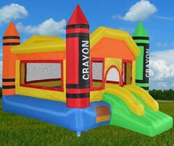 Crayon Bounce House