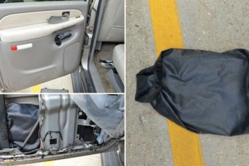 Found Hidden Inside Car Door