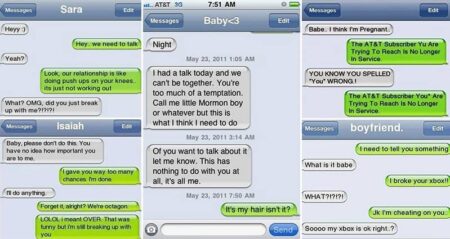 Funny Breakup Texts
