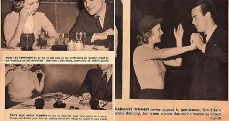 Hilarious Dating Tips 1938