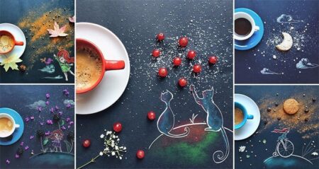 Illustrations With Food