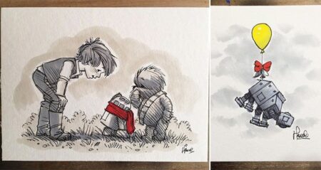 James Hance Reimagines Star Wars Winnie The Pooh And Friends