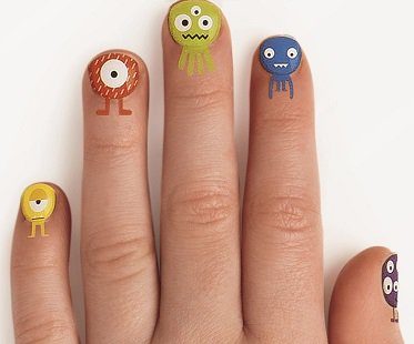Monster Nail Stickers