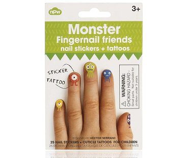 Monster Nail Stickers pack