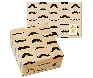 Mustache Gift Wrapping