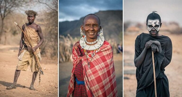 Photographs Local Tribes Tanzania