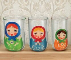 Russian Doll Nesting Glasses