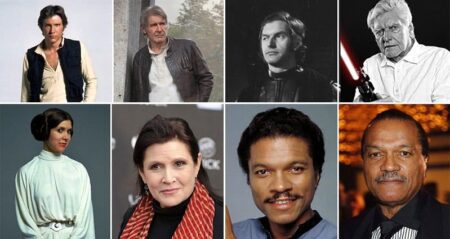 'Star Wars' Actors Then Now