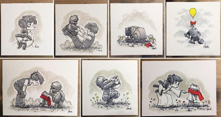 Star Wars Characters Reimagined Winnie The Pooh