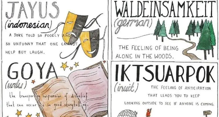 Untranslatable Words Other Cultures