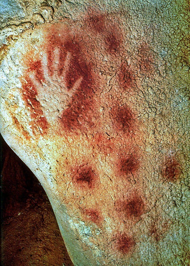 ancient handprint