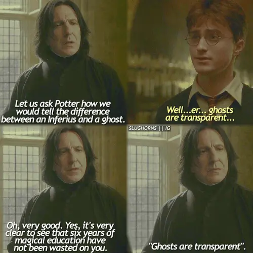 best-snape-moments-ghosts