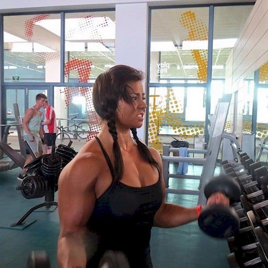 body builder female