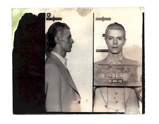 bowie mugshot