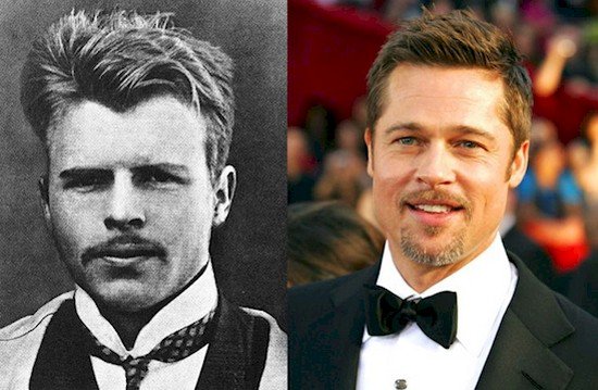 brad pitt lookalike