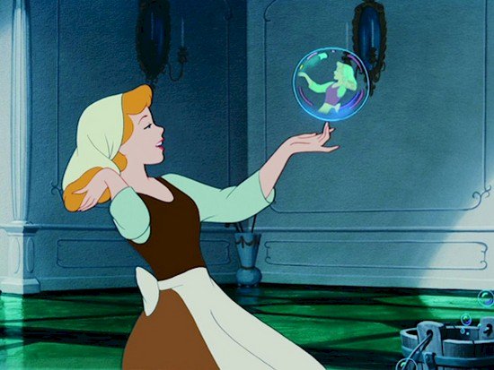 cinderella bubble