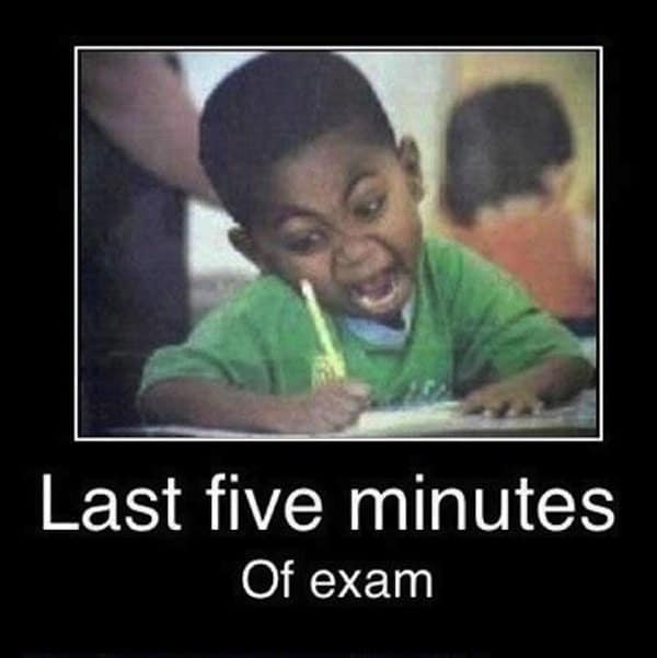 exams-five-minutes