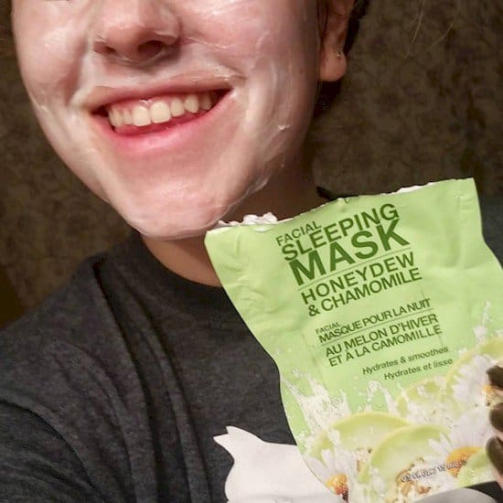 facial sleeping mask