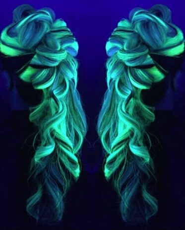 This Awesome New Hair Dye Means Your Rainbow Hair Will Glow In The Dark