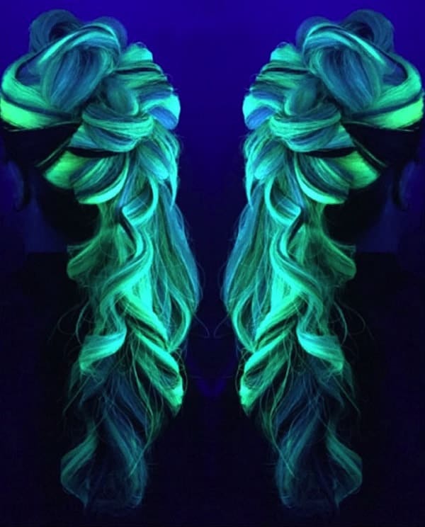 This Awesome New Hair Dye Means Your Rainbow Hair Will Glow