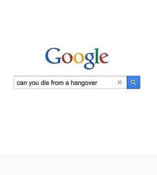 google hangover