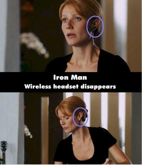 iron man headset mistake