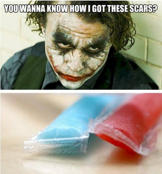 joker scars